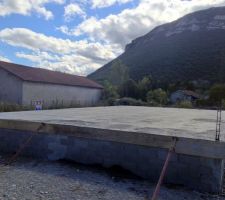 Dalle terminée !!!