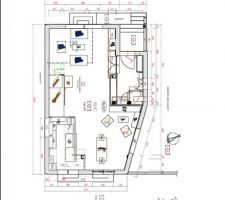 Plan cuisine niveau rdc