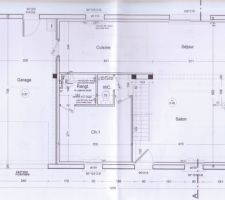 Plan du Rez de Chaussée