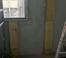 Support pour notre futur escalier