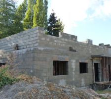 Photo de l'&eacute;l&eacute;vation des murs d'&eacute;tage n&deg;12