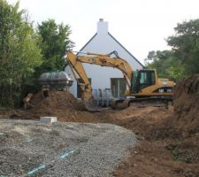 Mise en place assainissement