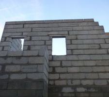 Photo de l'&eacute;l&eacute;vation des murs d'&eacute;tage n&deg;28