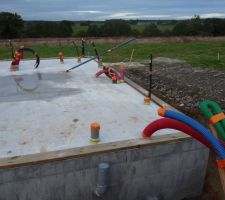 Préparation ossature bois