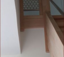 Finition escalier