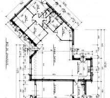 Voici le plan de la maison