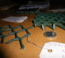 Echantillon de grille de protection des sols