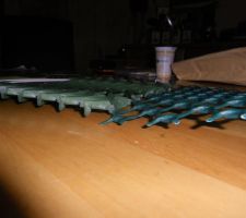 Echantillon de grille de protection des sols