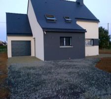 Le terrassement finie Ça change l?extérieur