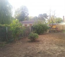 Terrain aplani c&ocirc;t&eacute; Ouest