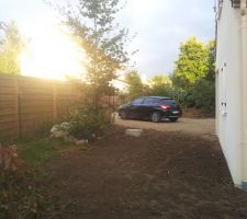 Terrain aplani c&ocirc;t&eacute; Nord