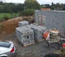 Réception du plancher béton