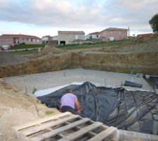 Herisson isolation chappe sous-sol bache etancheite!