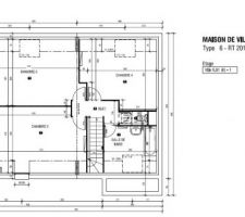 Voici les plans définitifs de la maison après modifications.