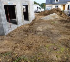 Photo de la réalisation du drainage périphérique n°17