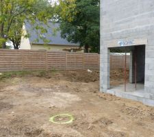 Photo de la réalisation du drainage périphérique n°19