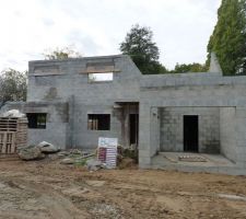 Photo de la réalisation du drainage périphérique n°24