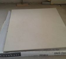 Choix du carrelage (Cerabati) en 45 x 45.