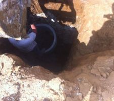 Puits de perte de 6m