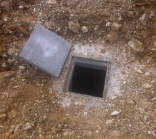 Couvercle puits de perte