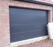Notre nouvelle porte de garage