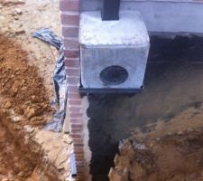 Raccordement puits de perte