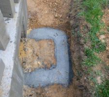 Fouilles cour anglaise