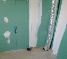 Toujours dans la série des tuyaux surprises; cette fois dans une salle de bain.