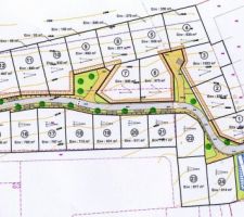 Plan lotissement