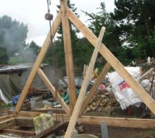 Chevre pour monte les facade