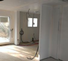 L'int&eacute;rieur prend forme