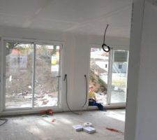 L\'int&eacute;rieur prend forme