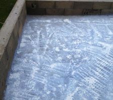 Pose du ***latex pour coulage d\'une chape avant étanchéité