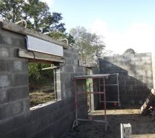 Pose volet roulant "sud"