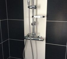 ça y est douche à l'italienne terminée