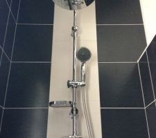 &ccedil;a y est douche &agrave; l\\\'italienne termin&eacute;e