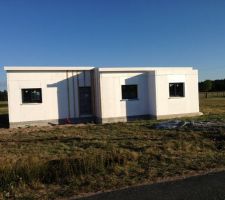 Murs et charpente fini