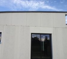 Couverture finie (vue sur le coté)