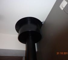 Reste trou dans plafond ! car coffrage alors que demandé de ne pas coffré !