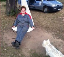 Mon "assistante" en plein boulot...