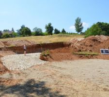 Empierrement accès chantier