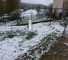De la neige encore et encore...