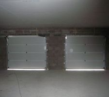 Plafond coté garage