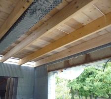 Plancher toit terrasse chambre