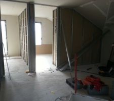 Placo étage/mezzanine