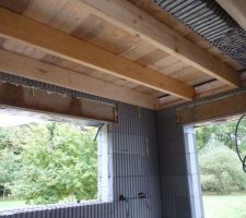 Plancher toit terrasse chambre