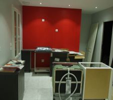 Installation de la cuisine