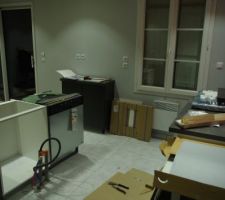 Installation de la cuisine