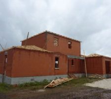 Mise en place charpente