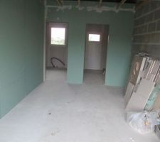 Vue garage/cellier
